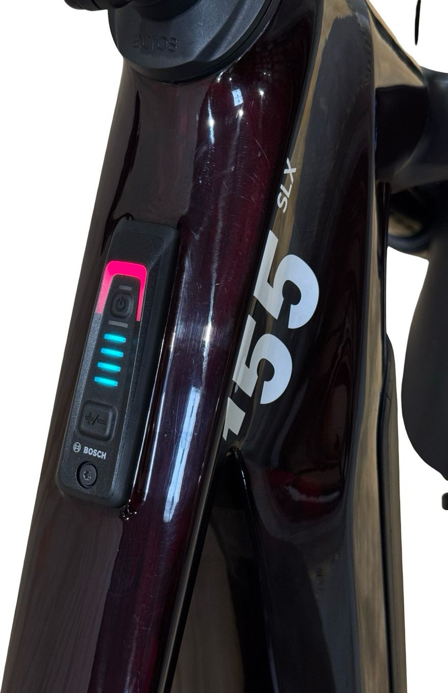 produit reconditionné . Cube Stereo Hybrid ONE55 C:68X SLX 750 Sram GX 2024 . VTT électrique . Cube . très bon état