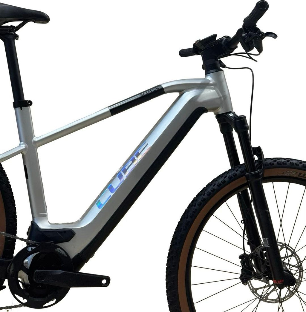 produit reconditionné . Cube Reaction Hybrid SLX 750 Shimano XT 2024 . VTT électrique . Cube . très bon état