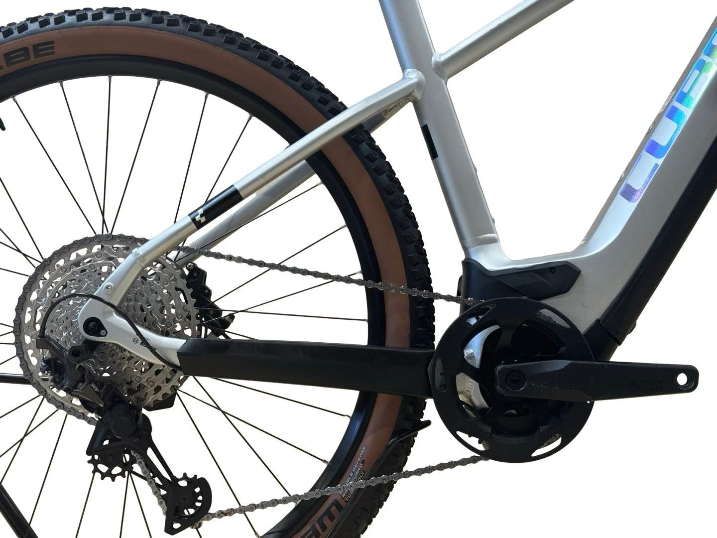 produit reconditionné . Cube Reaction Hybrid SLX 750 Shimano XT 2024 . VTT électrique . Cube . très bon état