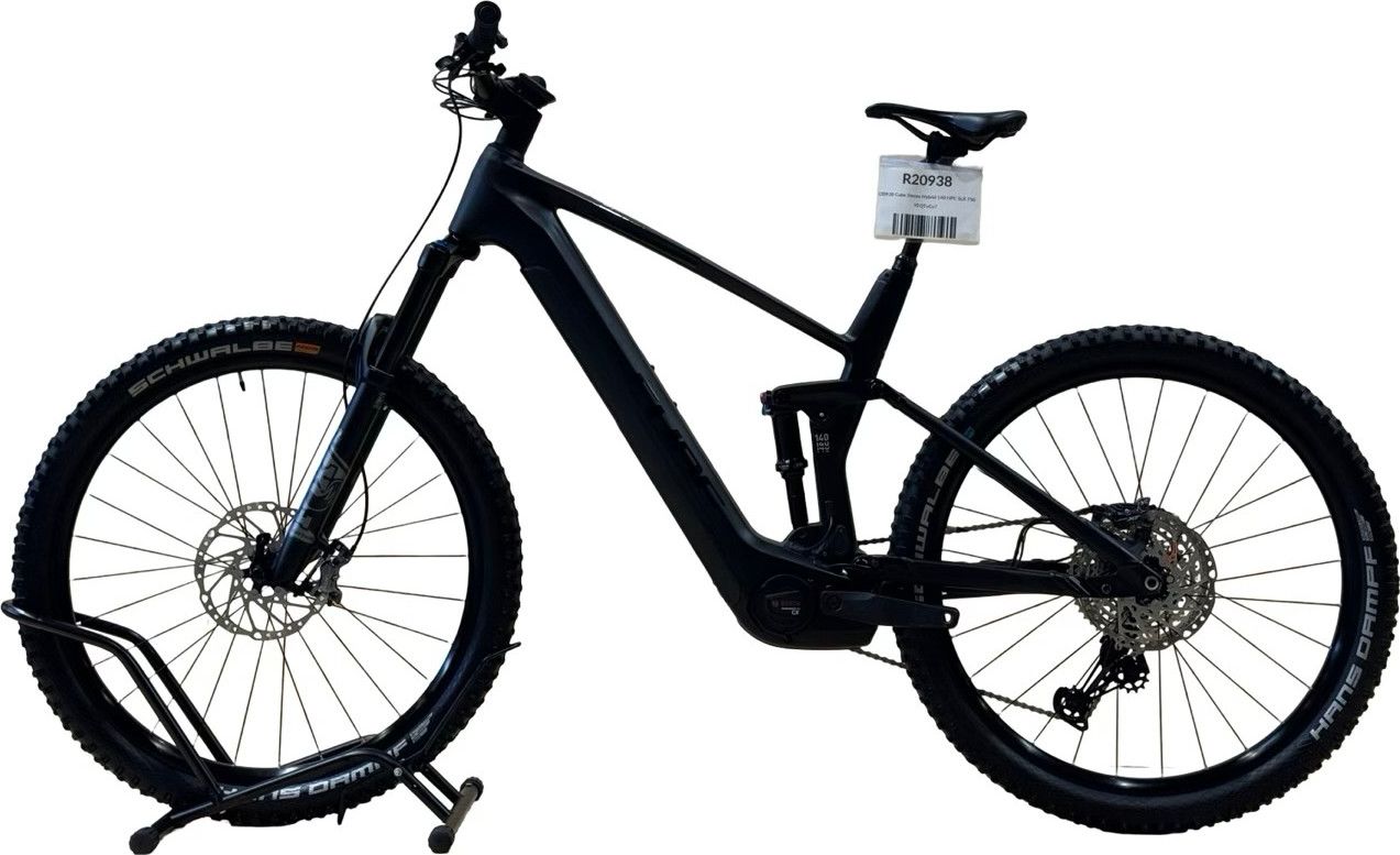 produit reconditionné . Cube Stereo Hybrid 140 HPC SLX 750 Shimano XT 2024 . VTT électrique . Cube . très bon état