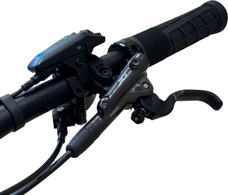produit reconditionné . Cube Stereo Hybrid 140 HPC SLX 750 Shimano XT 2024 . VTT électrique . Cube . très bon état