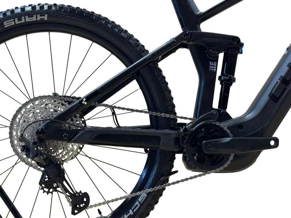 produit reconditionné . Cube Stereo Hybrid 140 HPC SLX 750 Shimano XT 2024 . VTT électrique . Cube . très bon état