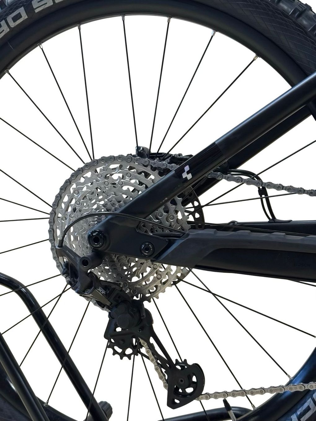 produit reconditionné . Cube Stereo Hybrid 140 HPC SLX 750 Shimano XT 2024 . VTT électrique . Cube . très bon état