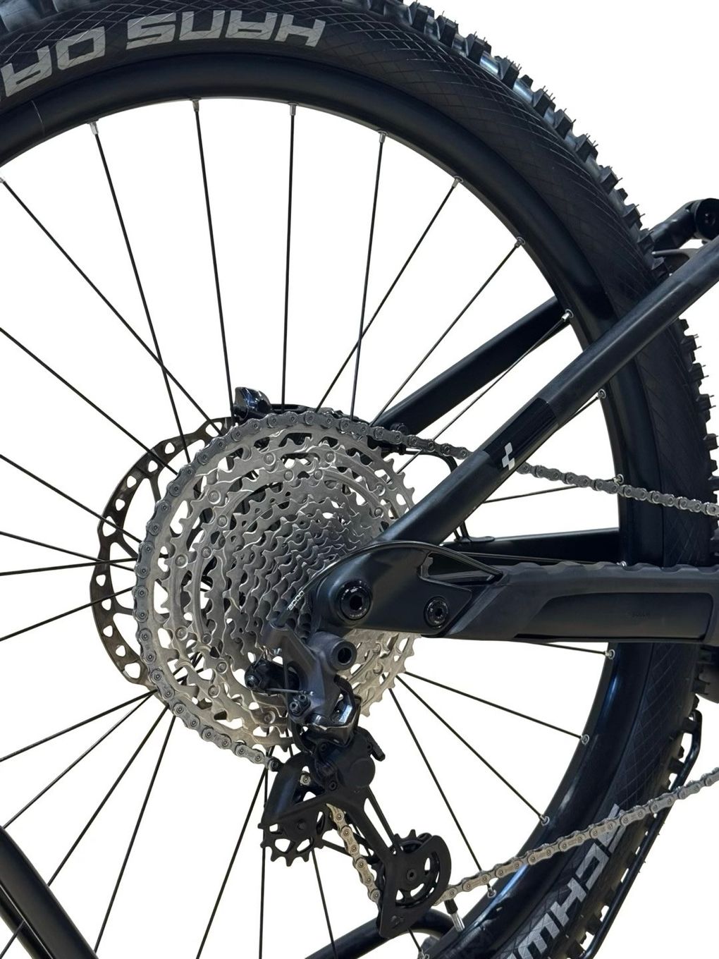 produit reconditionné . Cube Stereo Hybrid 140 HPC SLX 750 Shimano XT 2024 . VTT électrique . Cube . très bon état