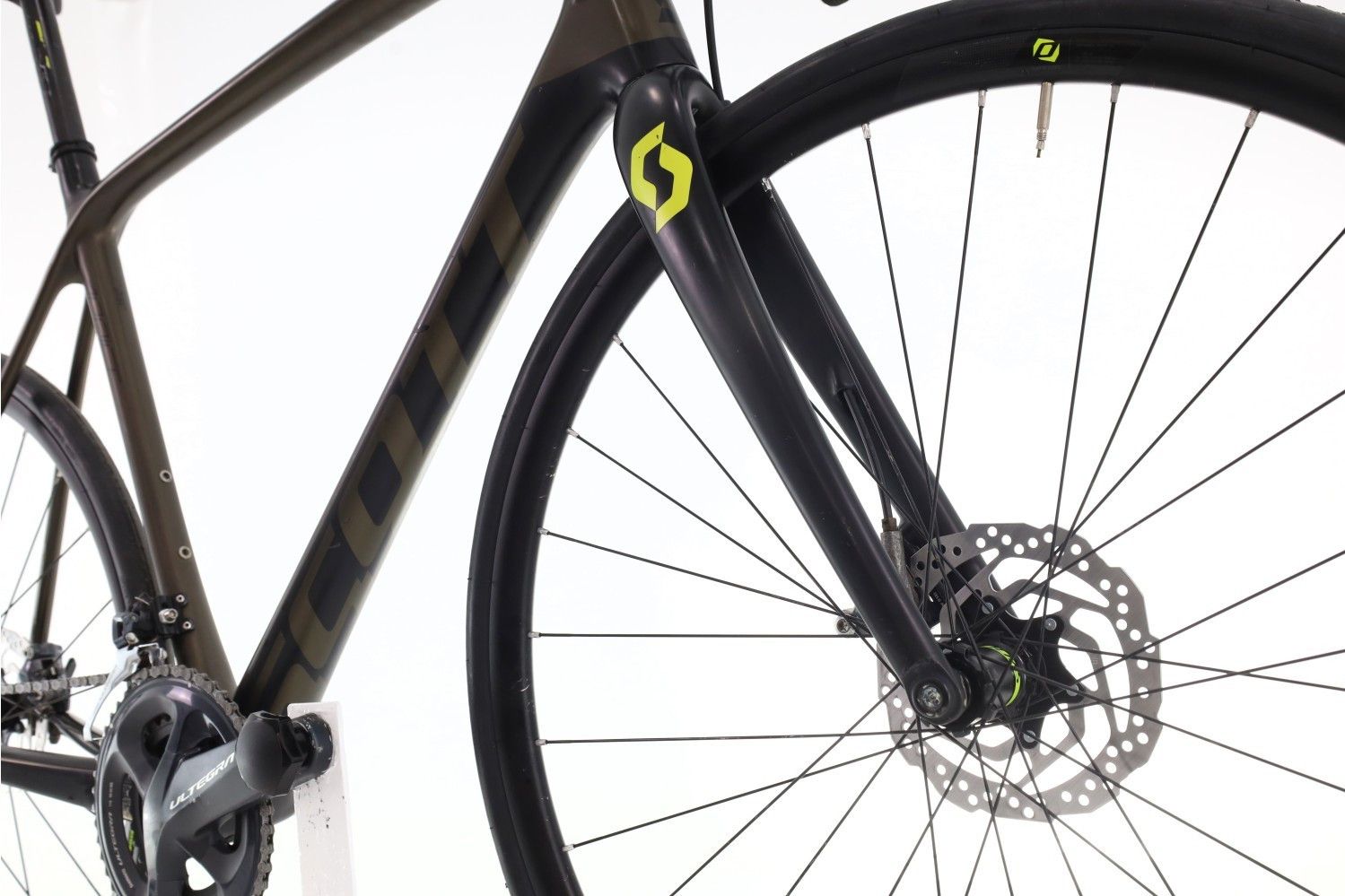 Produit reconditionné · Scott Addict 10 · Noir / Vélo de route | Très bon état