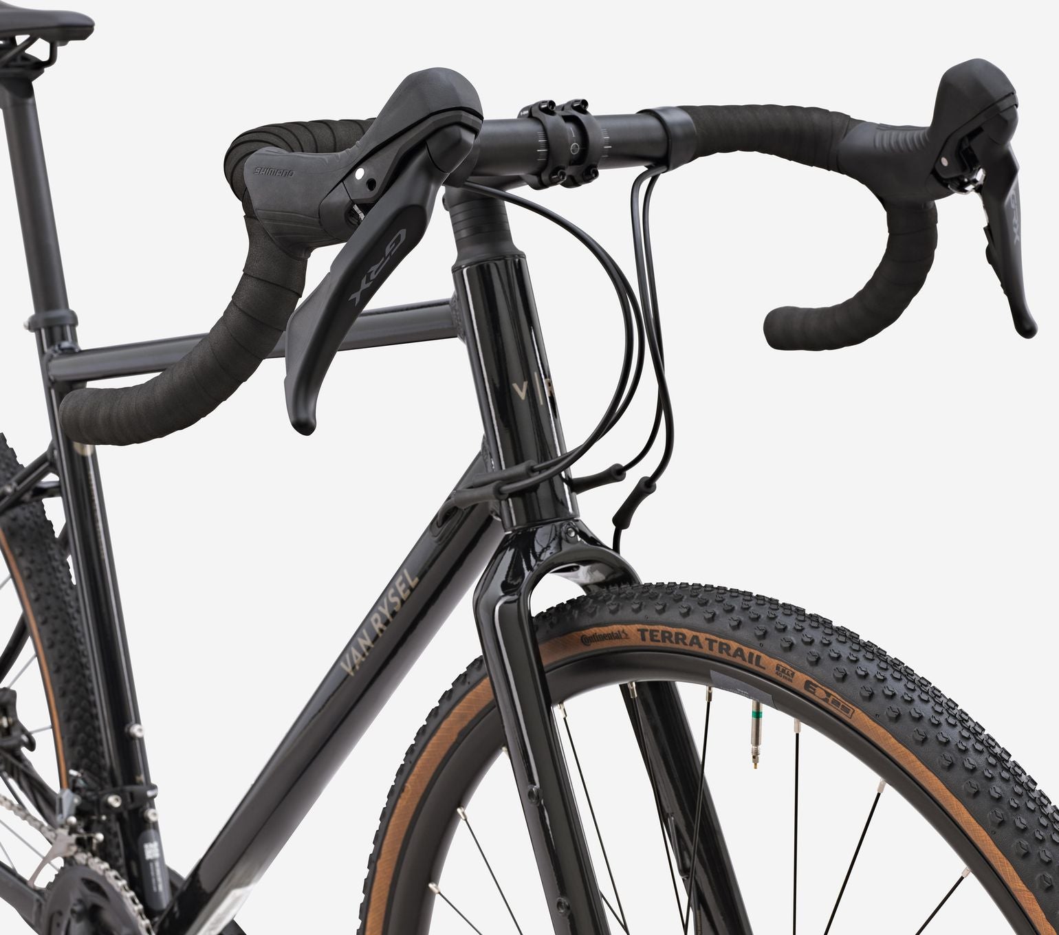 Vélo de Gravel Van Rysel GRVL AF Shimano GRX 12V 700 mm Noir