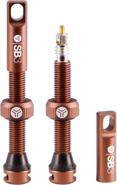  Valves Tubeless SB3 Kroma Presta Bronze