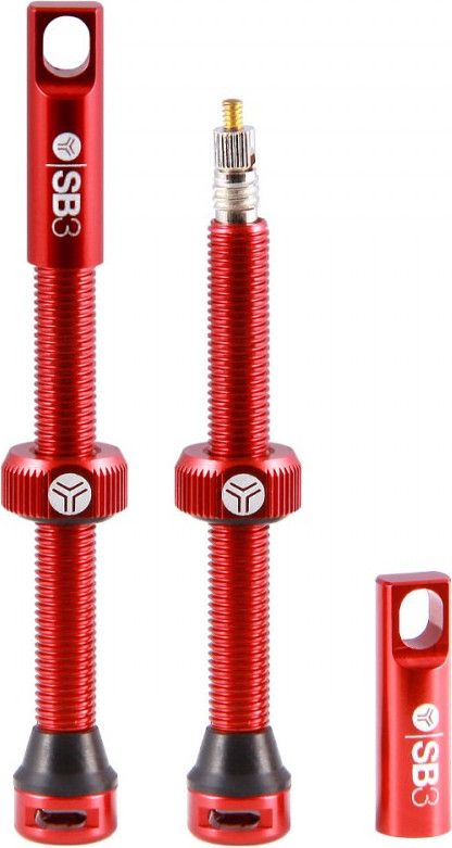  Valves Tubeless SB3 Kroma Presta Rouge