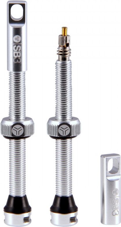  Valves Tubeless SB3 Kroma Presta Argent
