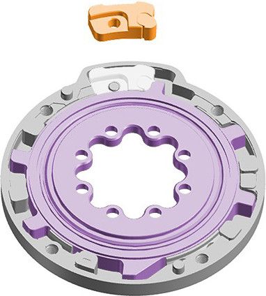 Étoile Active Ochain N pour Pédalier Sram Direct Mount (3 Vis) Noir