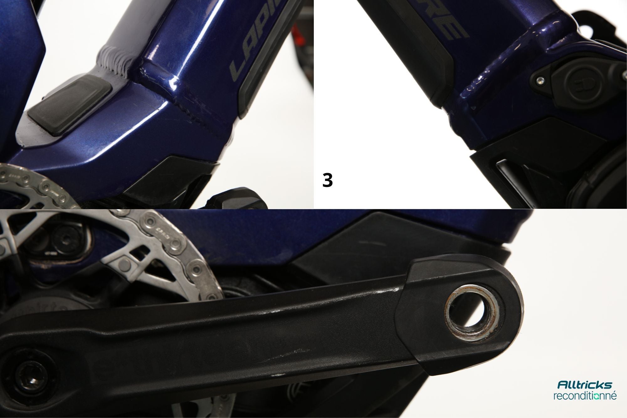 VTT Electrique Lapierre Overvolt AM 10.8 Sram AXS 12V Bosch 800Wh 120Nm T.L 180/190 - Produit Reconditionné
