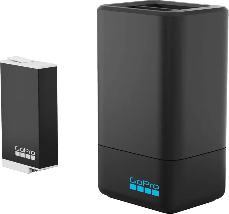 Chargeur de Batterie Double GoPro pour MAX + Batterie Enduro pour MAX