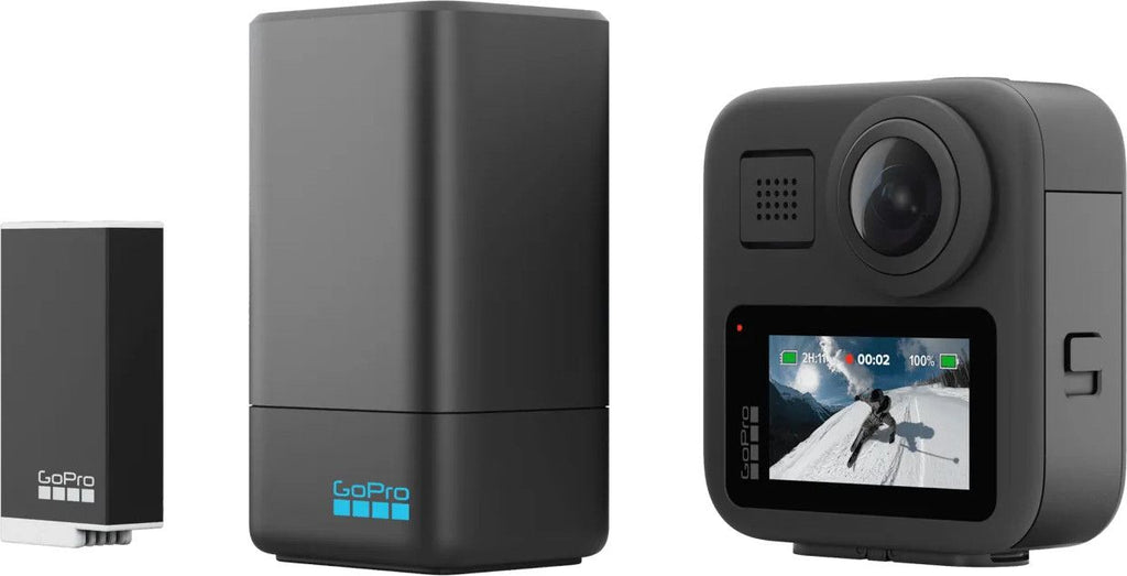 Chargeur de Batterie Double GoPro pour MAX + Batterie Enduro pour MAX