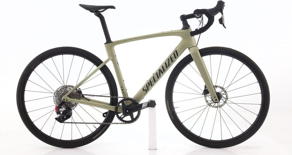 Produit reconditionné · Specialized Roubaix AXS 12V · Vert / Vélo de route | Très bon état