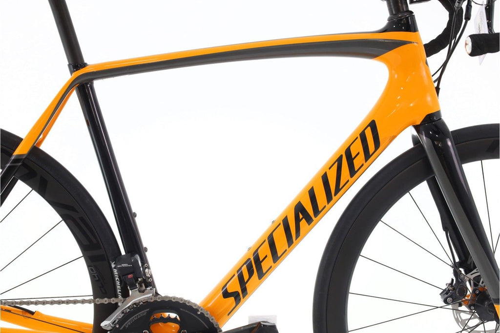 Produit reconditionné · Specialized Tarmac Di2 11V · Orange / Vélo de route | Très bon état
