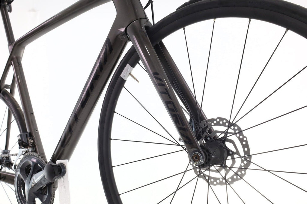 Produit reconditionné · Vitoria Advanced SL Di2 11V · Gris / Vélo de route | Très bon état
