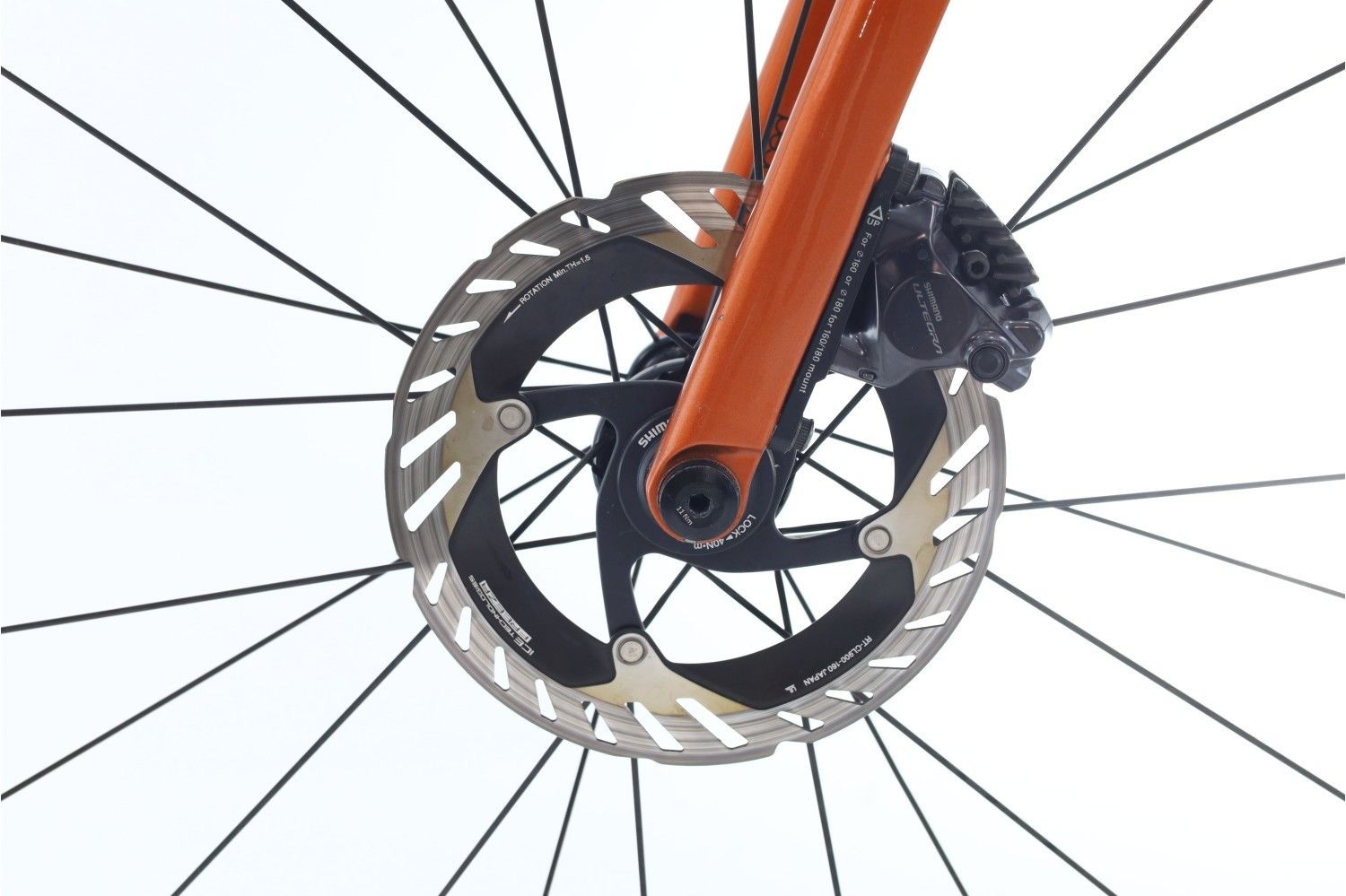 Produit reconditionné · Giant TCR Advanced Pro 0 Di2 12V · Orange / Vélo de route | Très bon état