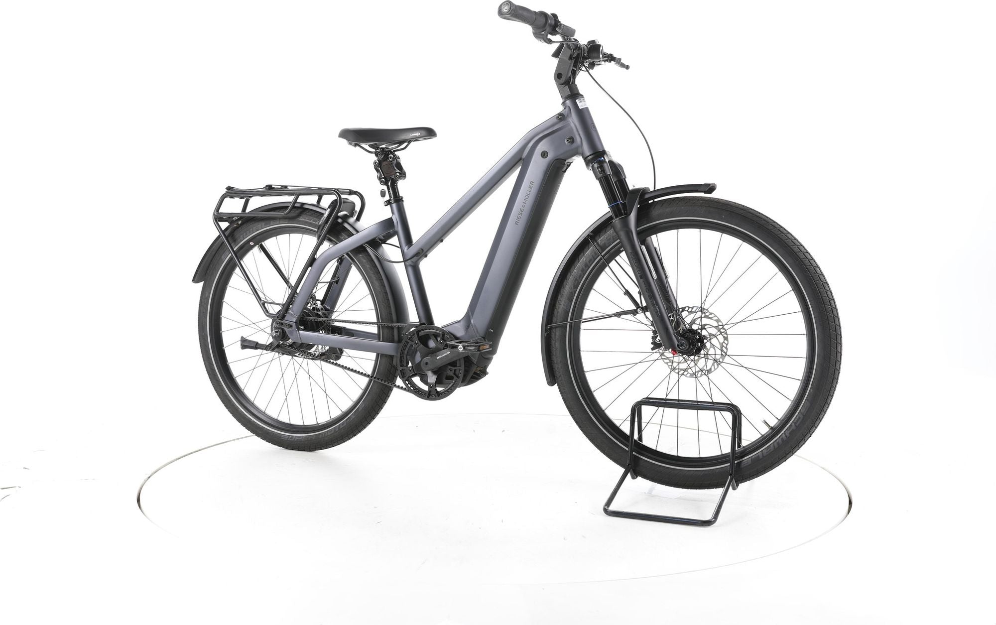 Produit reconditionné - Riese et Müller Charger4 Mixte GT vario City E-Bike - Très Bon Etat