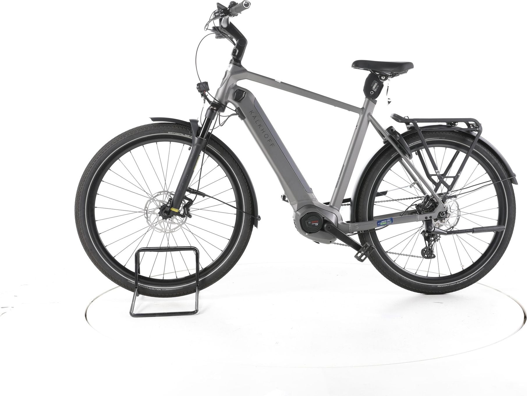 Produit reconditionné - Kalkhoff Endeavour 5.b Advance Trekking E-Bike - Très Bon Etat