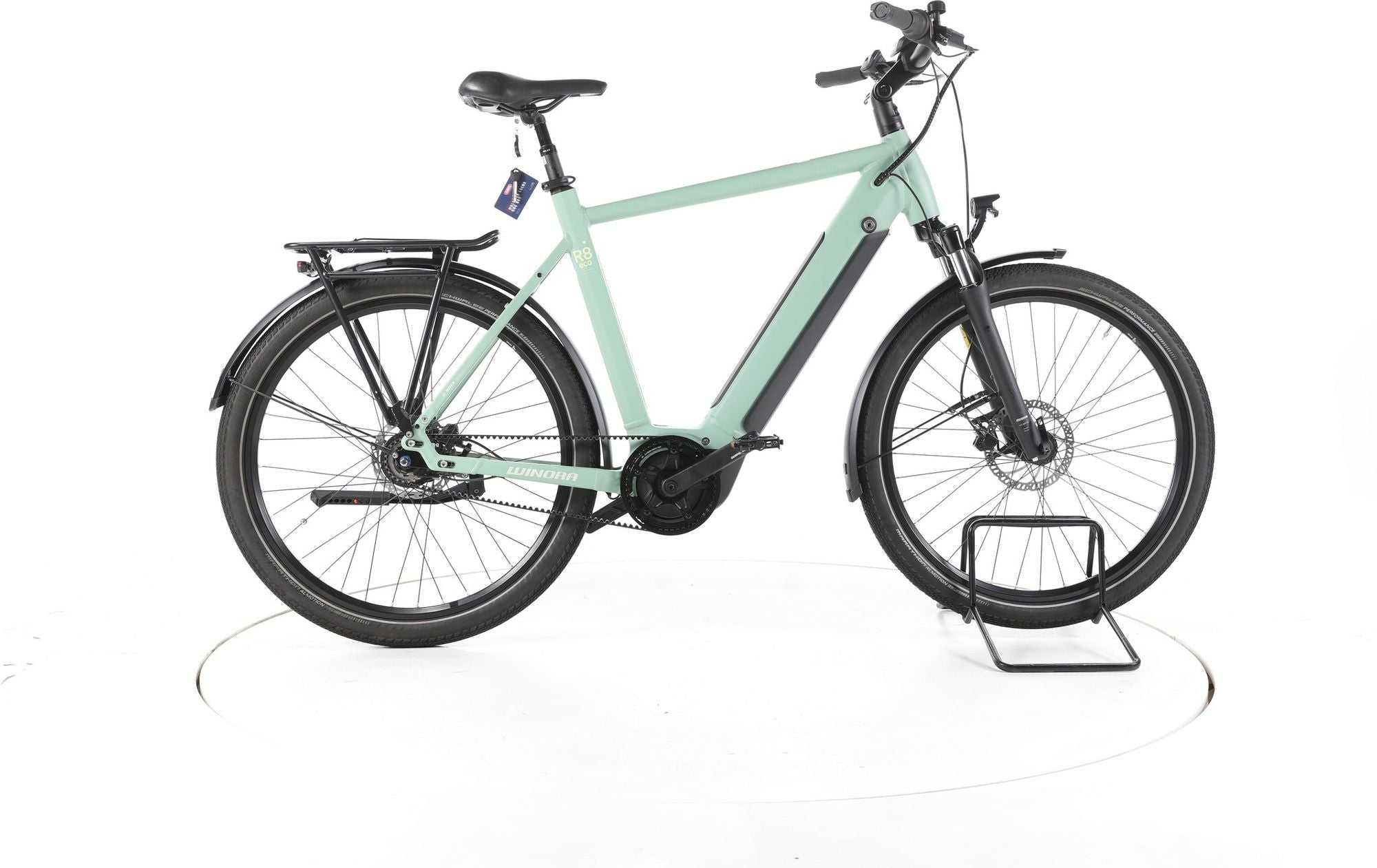 Produit reconditionné - Winora Sinus R8 City E-Bike - Très Bon Etat