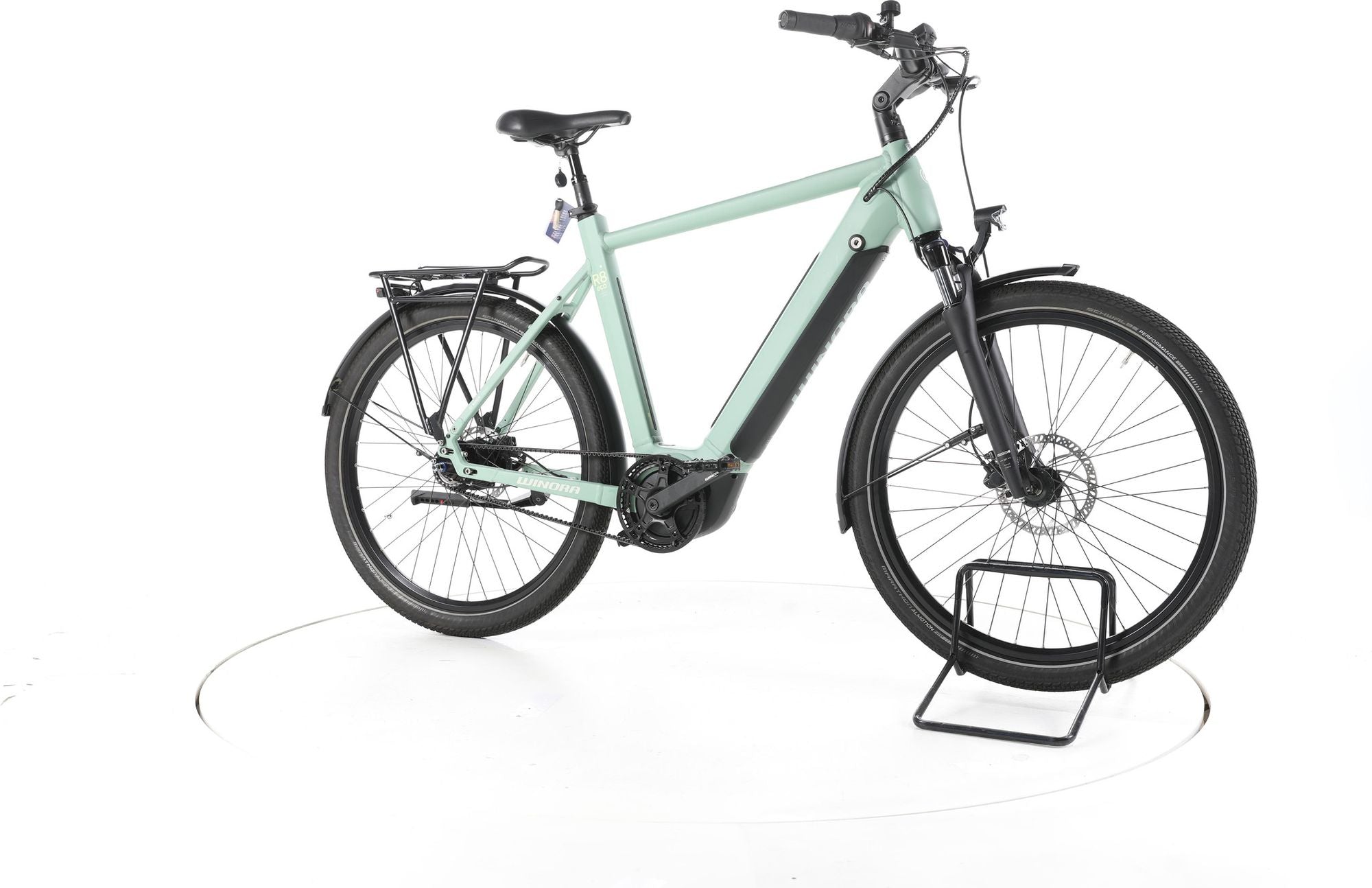 Produit reconditionné - Winora Sinus R8 City E-Bike - Très Bon Etat