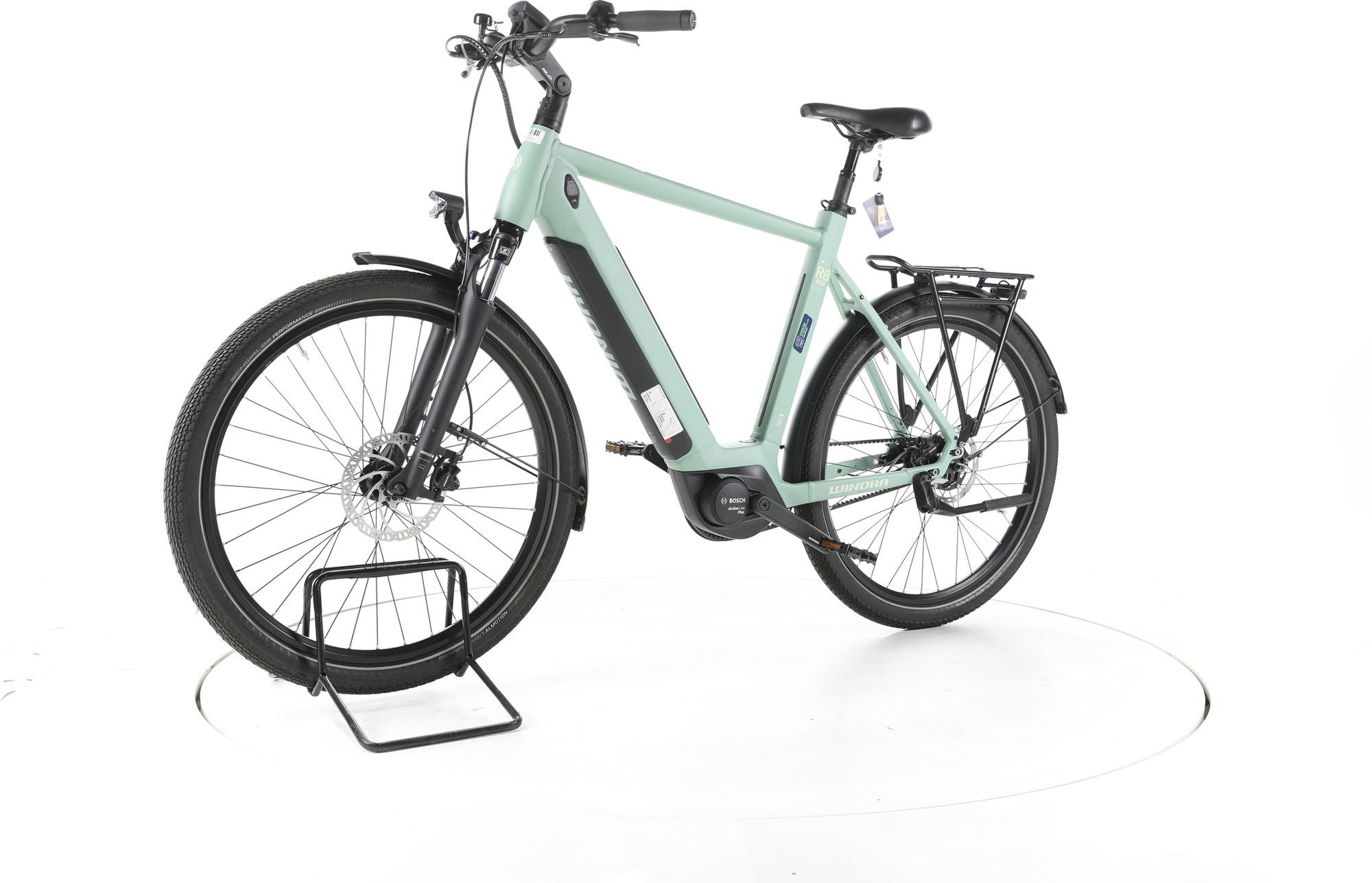 Produit reconditionné - Winora Sinus R8 City E-Bike - Très Bon Etat