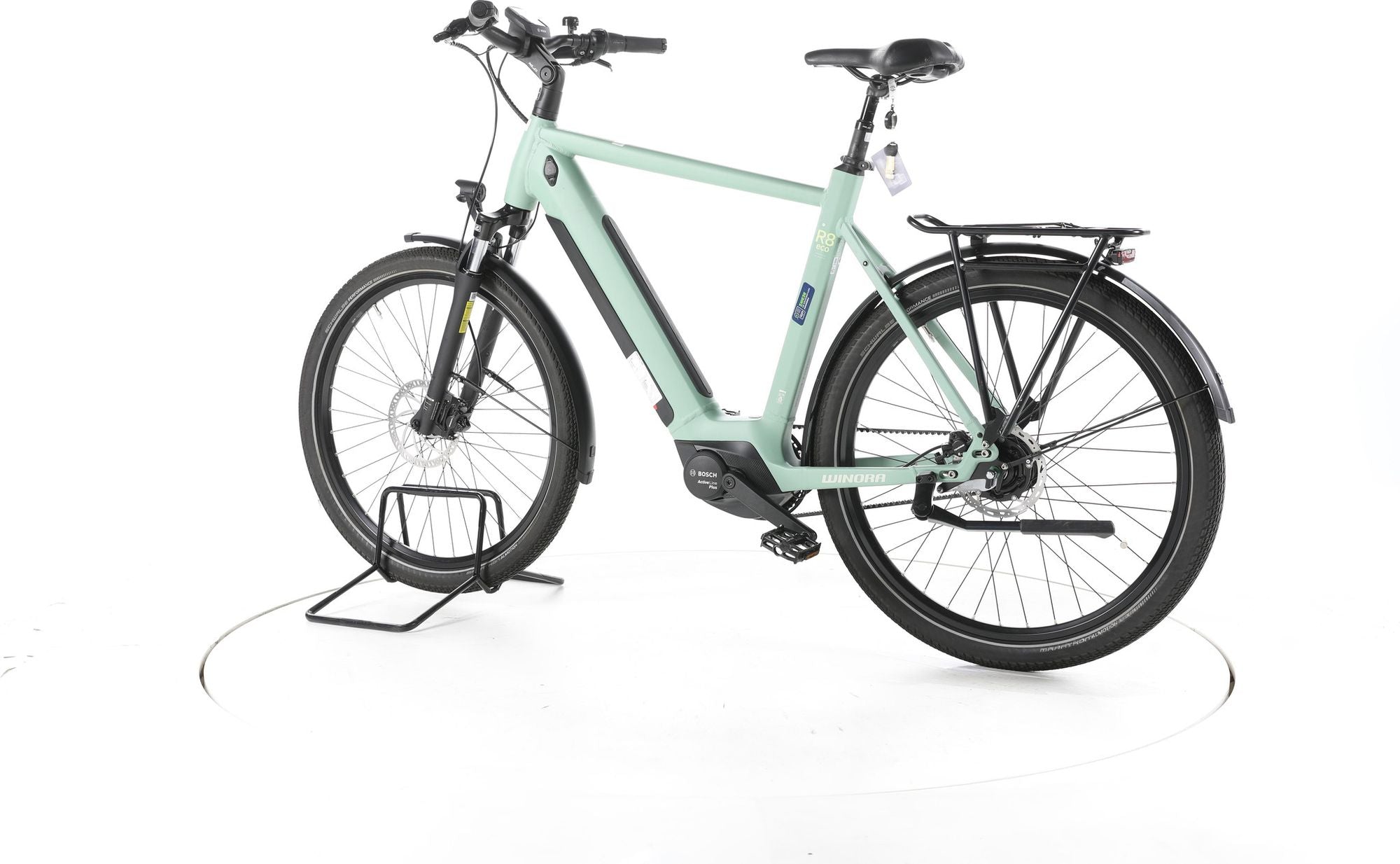 Produit reconditionné - Winora Sinus R8 City E-Bike - Très Bon Etat