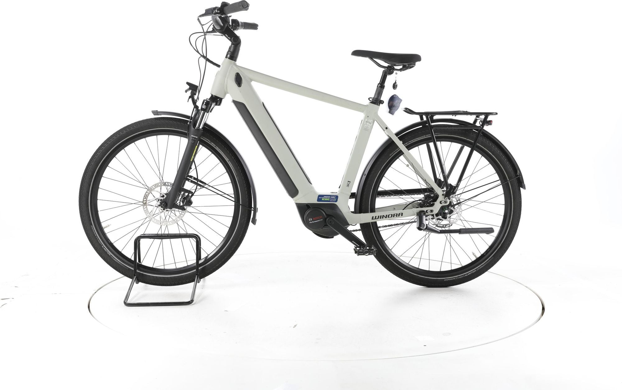 Produit reconditionné - Winora Sinus N5f eco City E-Bike - Très Bon Etat