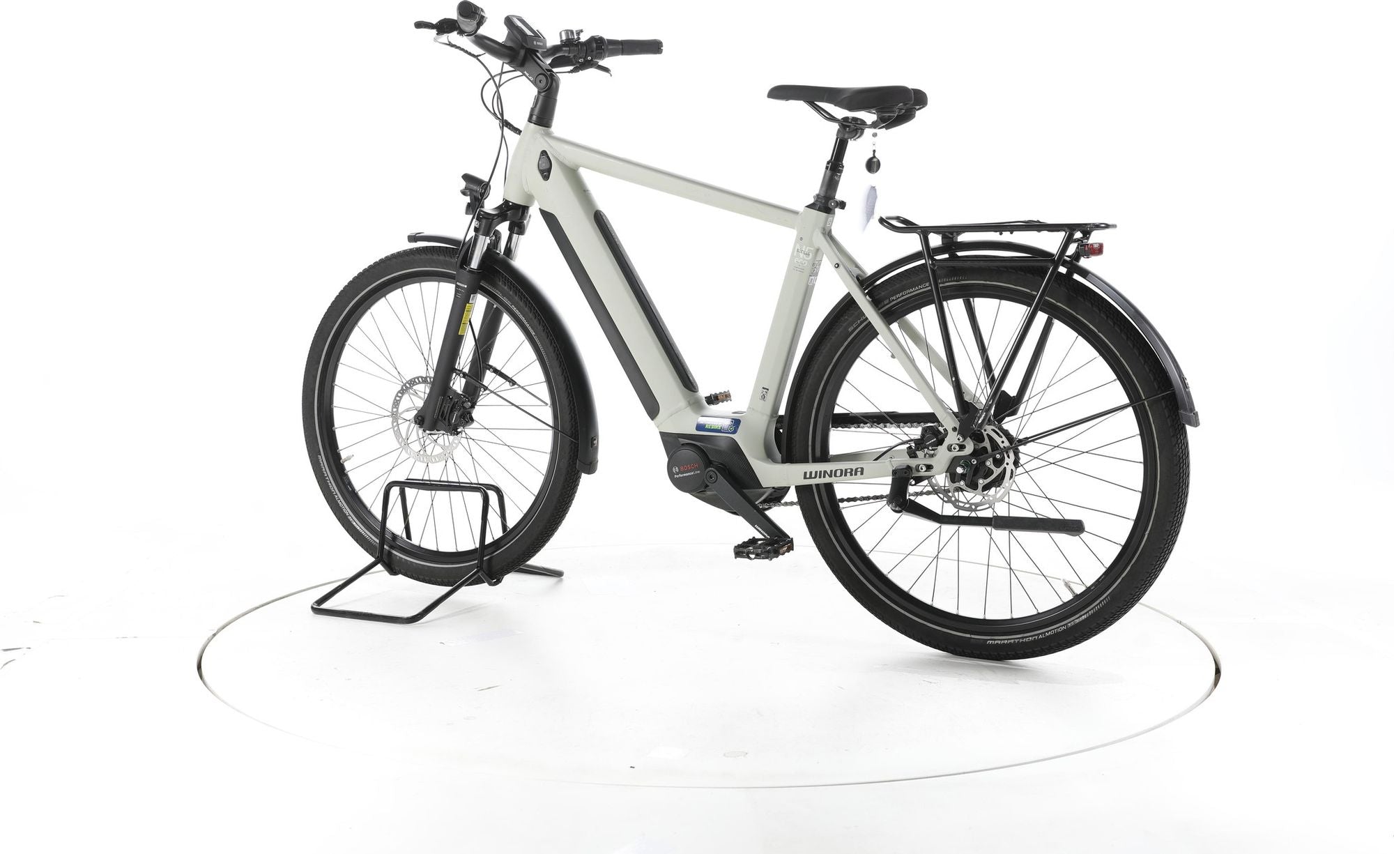 Produit reconditionné - Winora Sinus N5f eco City E-Bike - Très Bon Etat