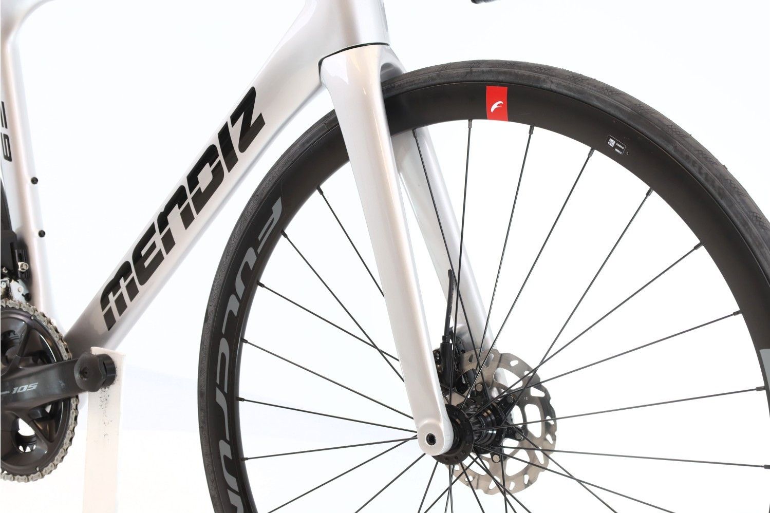 Produit reconditionné · Mendiz F9 Di2 12V · Gris / Vélo de route | Très bon état