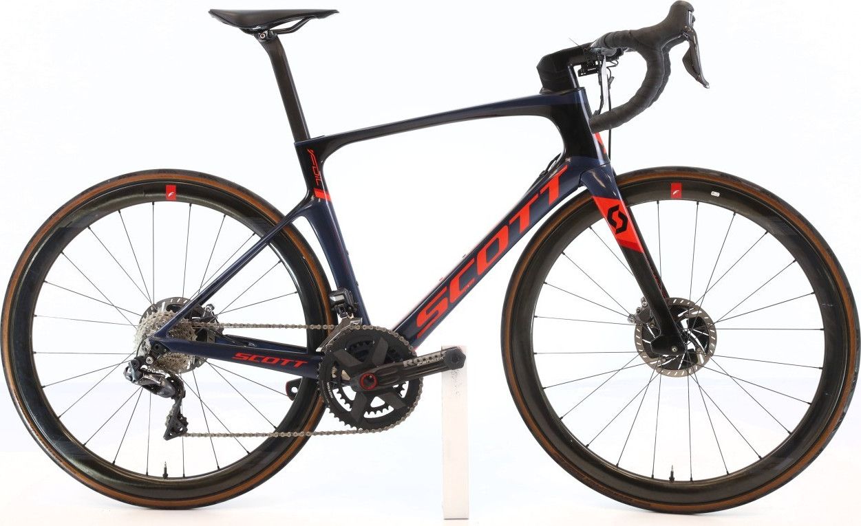 Produit reconditionné · Scott Foil 20 Disc Di2 11V · Bleu / Vélo de route | Très bon état