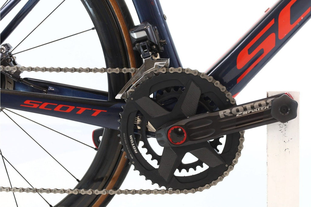 Produit reconditionné · Scott Foil 20 Disc Di2 11V · Bleu / Vélo de route | Très bon état