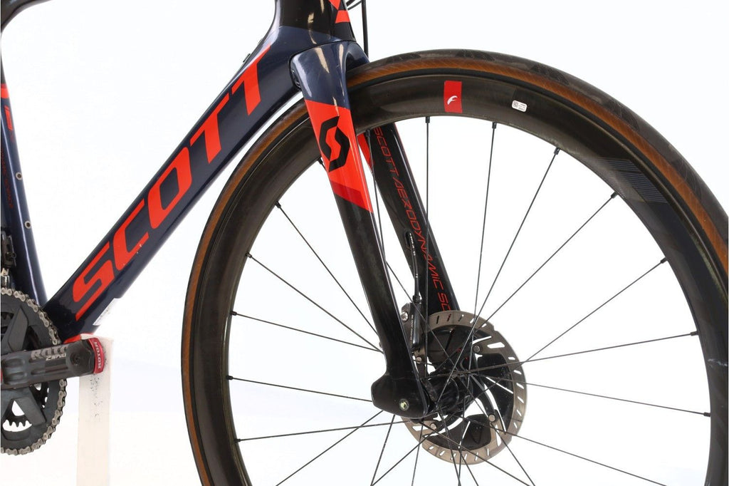 Produit reconditionné · Scott Foil 20 Disc Di2 11V · Bleu / Vélo de route | Très bon état