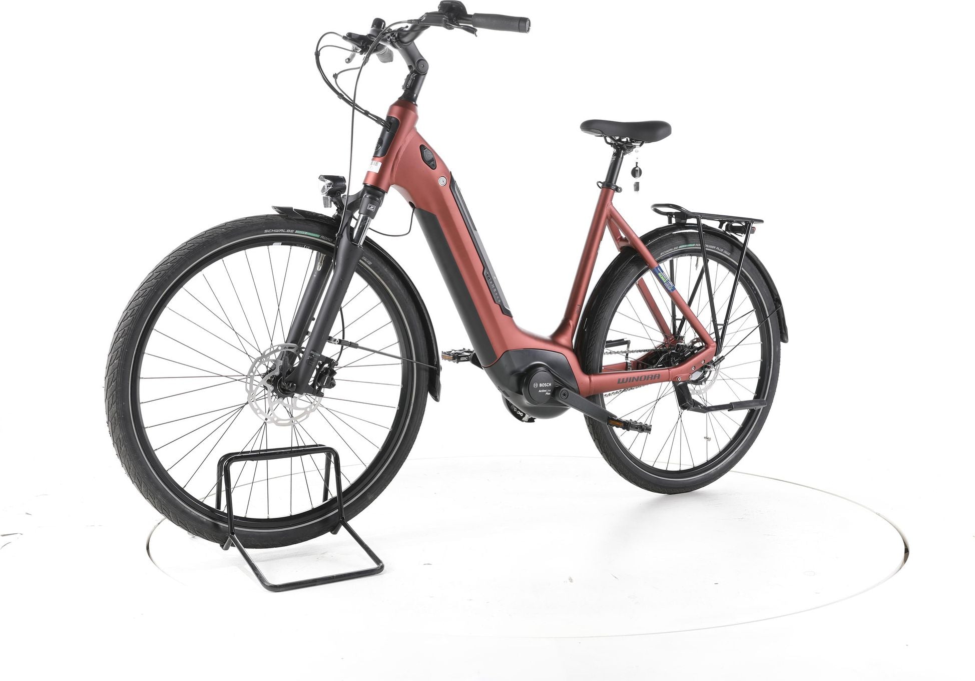Produit reconditionné - Winora Tria N8 City E-Bike Entrée basse - Bon Etat
