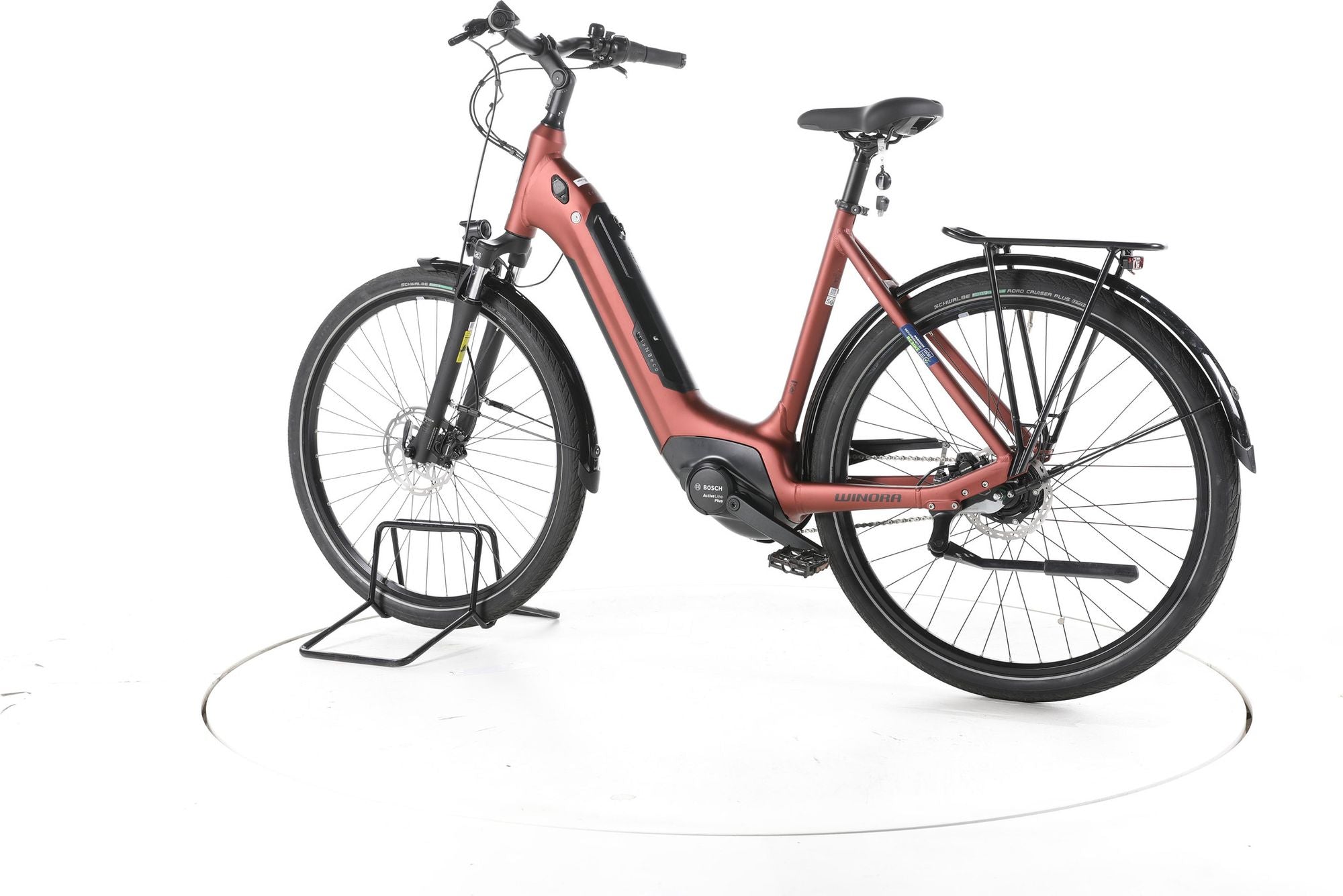 Produit reconditionné - Winora Tria N8 City E-Bike Entrée basse - Bon Etat