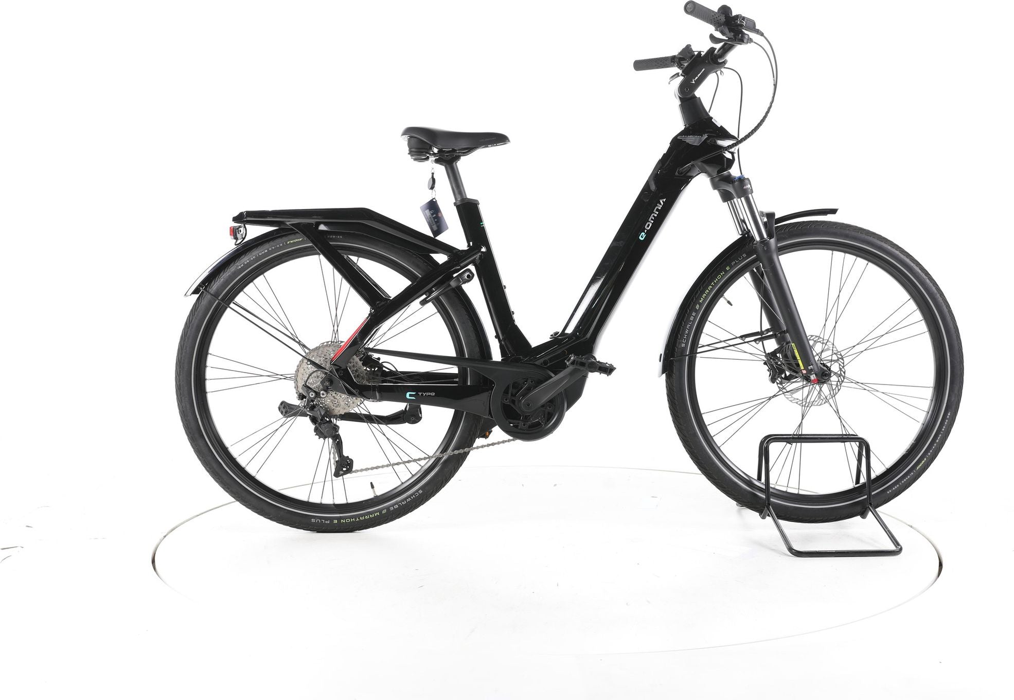 Produit reconditionné - Bianchi E Omnia C Type Trekking E-Bike Entrée basse - Très Bon Etat