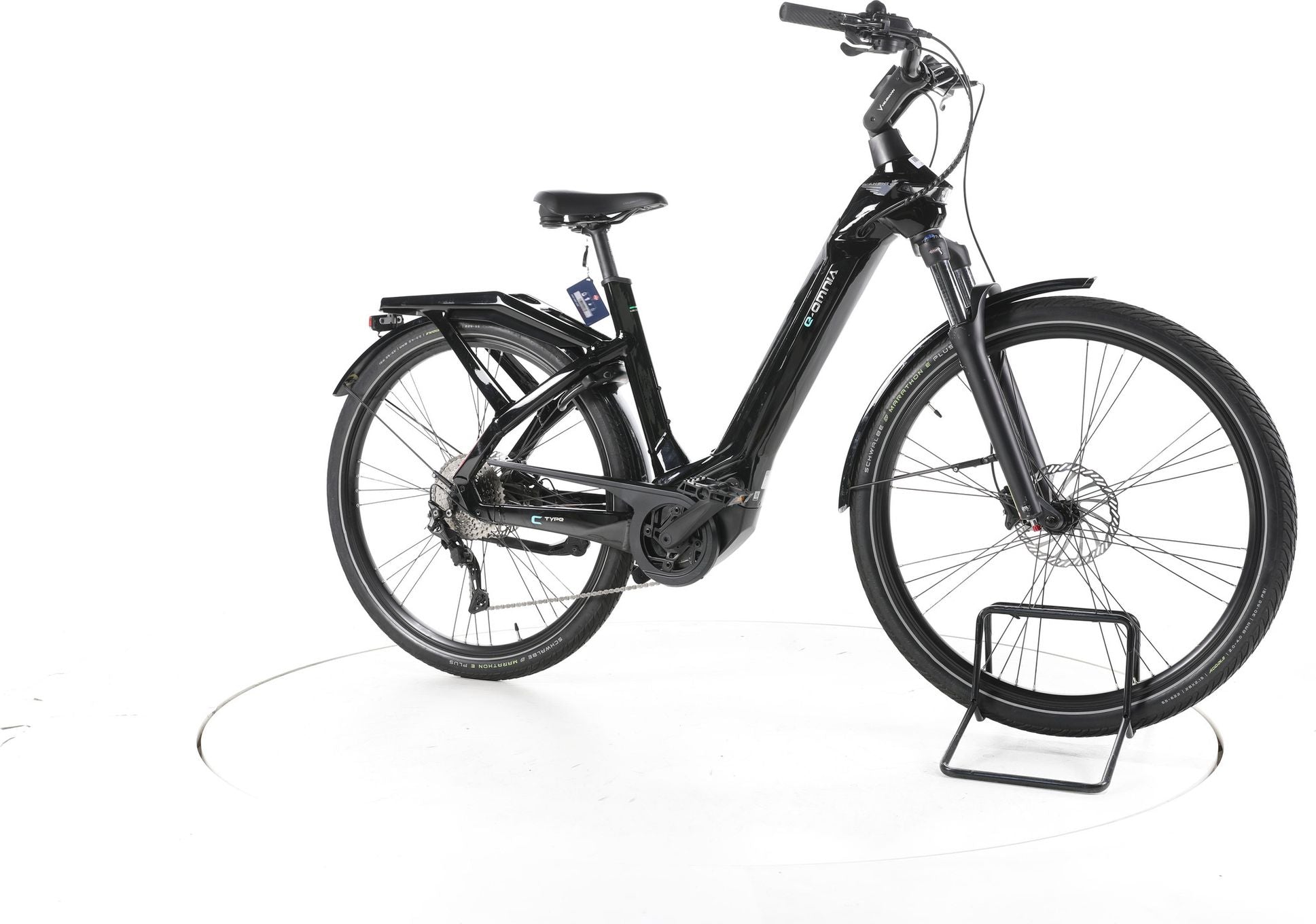 Produit reconditionné - Bianchi E Omnia C Type Trekking E-Bike Entrée basse - Très Bon Etat