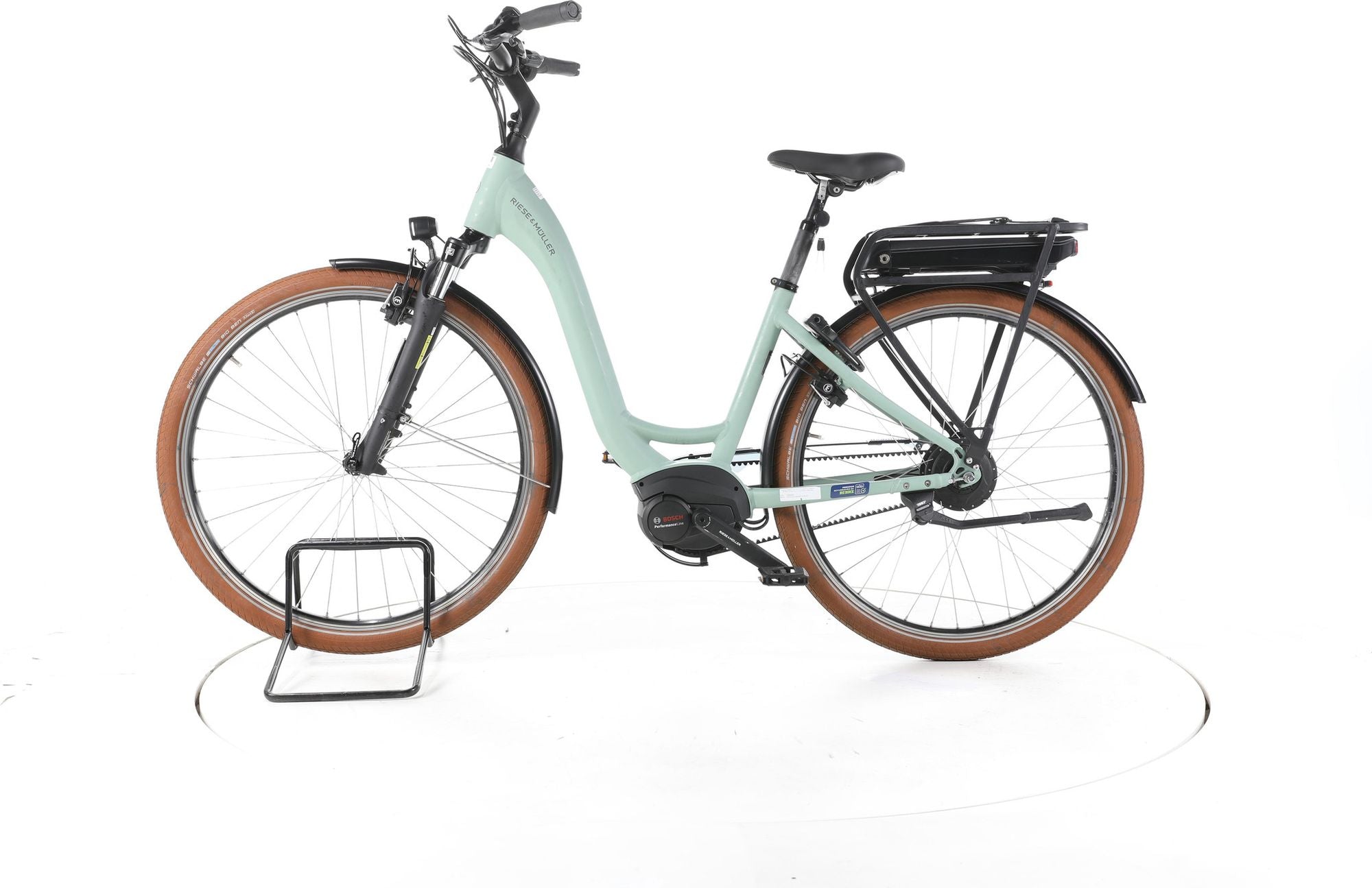 Produit reconditionné - Riese et Müller Swing Vario City E-Bike Entrée basse - Très Bon Etat