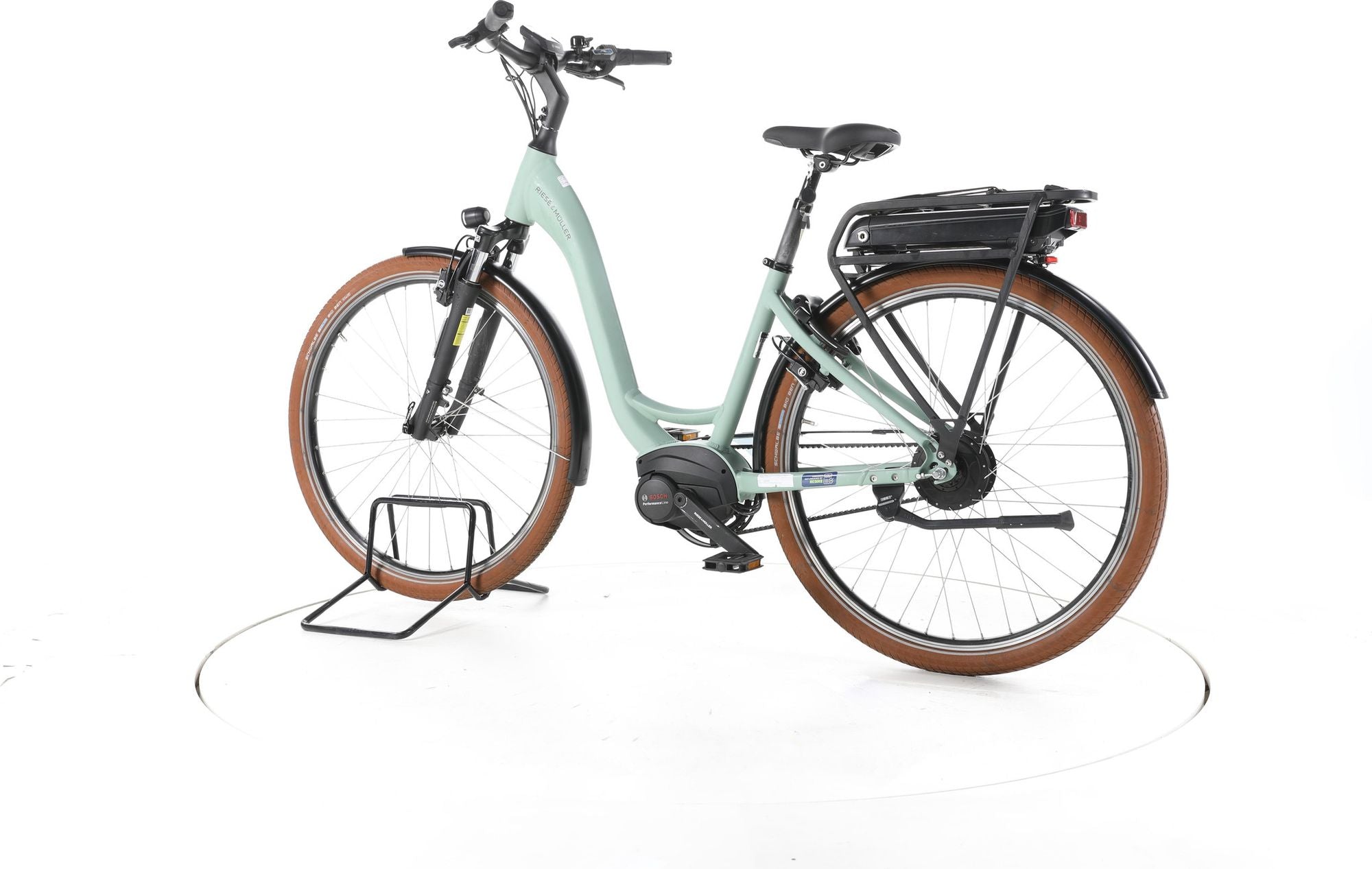 Produit reconditionné - Riese et Müller Swing Vario City E-Bike Entrée basse - Très Bon Etat