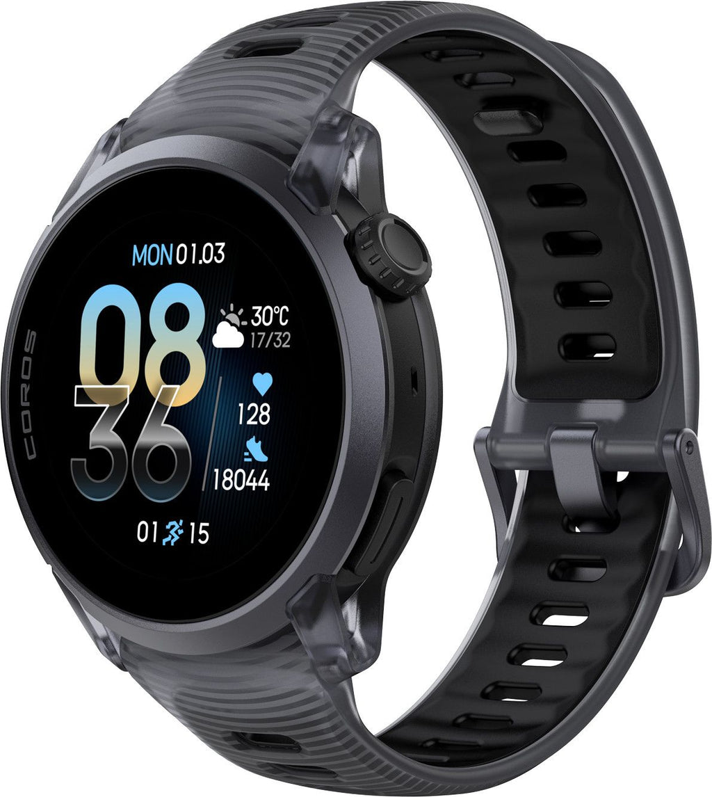 Montre GPS Coros Pace 4 Aluminium Silicone Noir Crystal