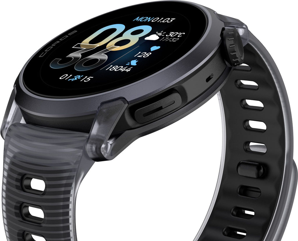 Montre GPS Coros Pace 4 Aluminium Silicone Noir Crystal