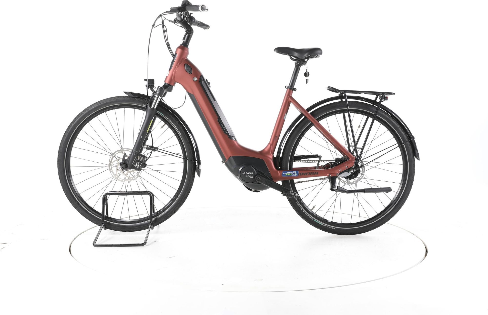 Produit reconditionné - Winora Tria N8 eco City E-Bike Entrée basse - Très Bon Etat