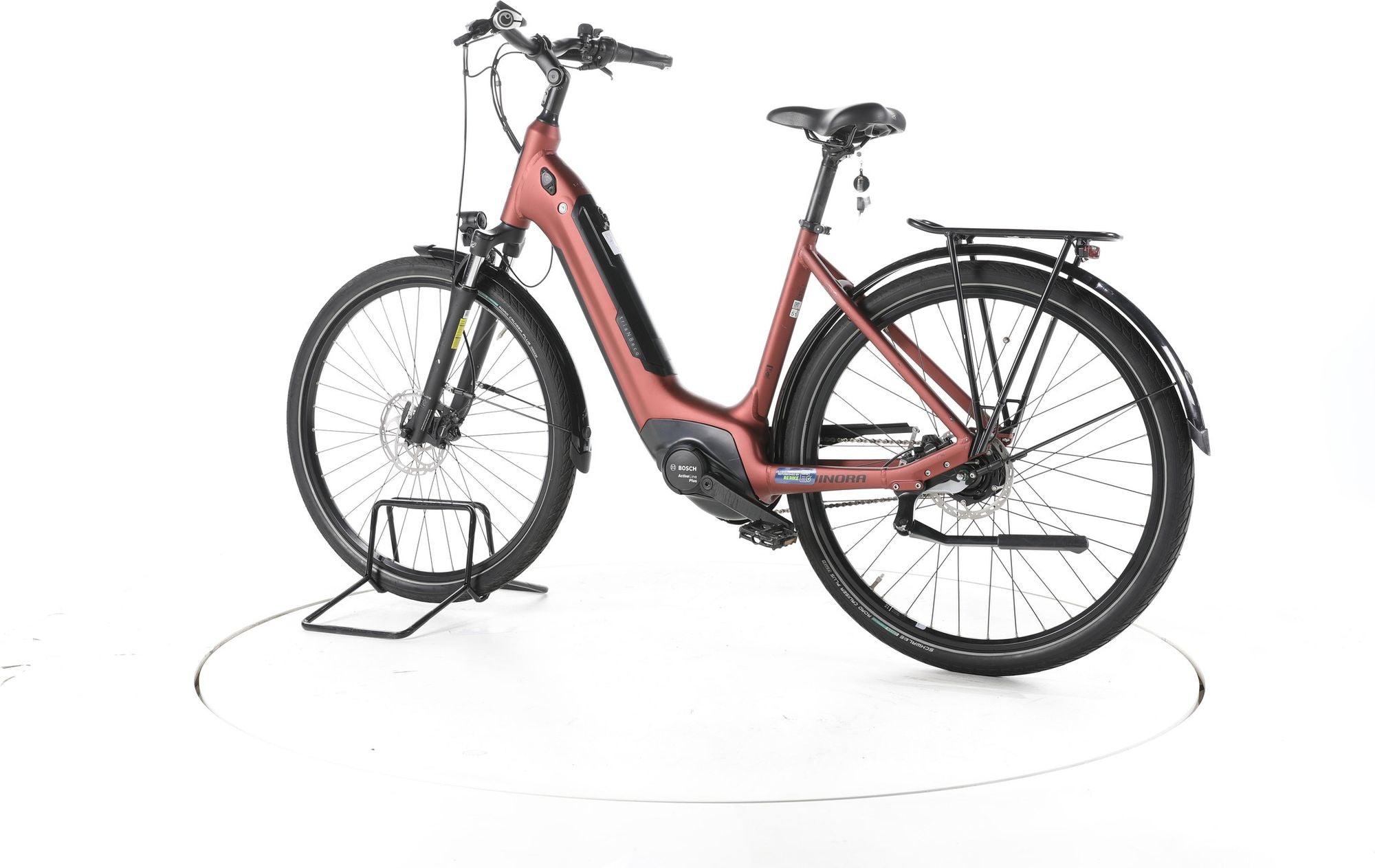 Produit reconditionné - Winora Tria N8 eco City E-Bike Entrée basse - Très Bon Etat