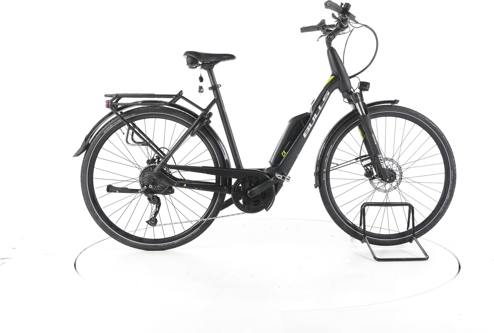 Produit reconditionné - Bulls Street CX (ID97795),schwarz-grau-lime,55cm/28\  Entrée basse - Bon Etat