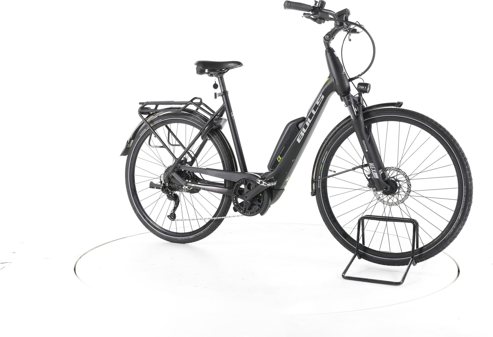 Produit reconditionné - Bulls Street CX (ID97795),schwarz-grau-lime,55cm/28\  Entrée basse - Bon Etat