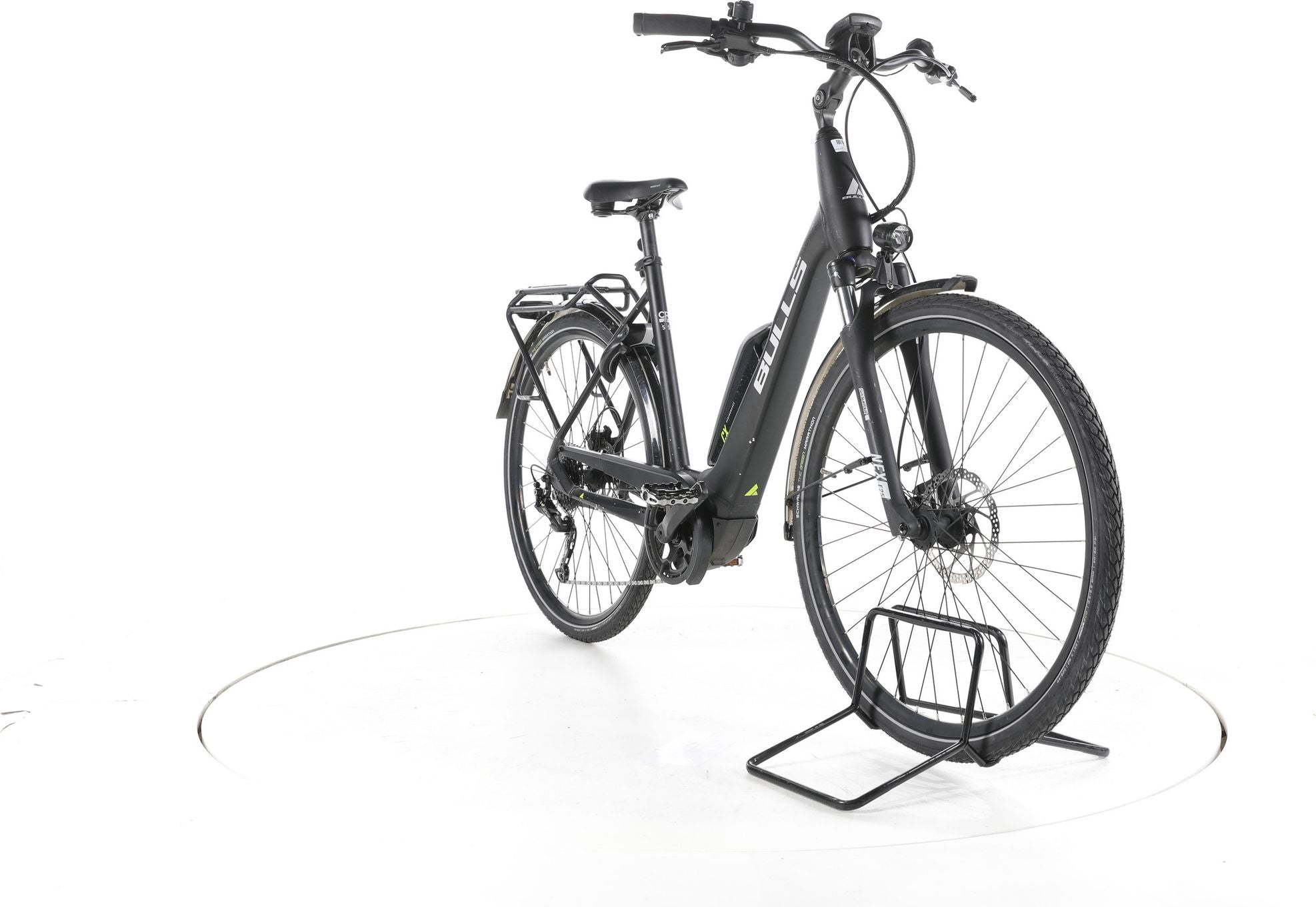 Produit reconditionné - Bulls Street CX (ID97795),schwarz-grau-lime,55cm/28\  Entrée basse - Bon Etat