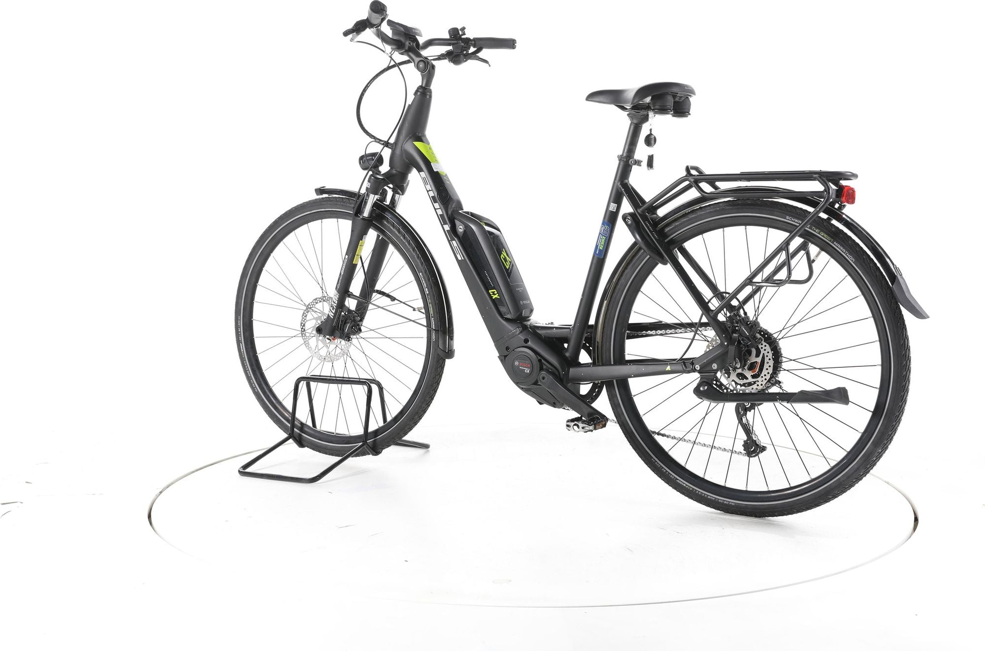 Produit reconditionné - Bulls Street CX (ID97795),schwarz-grau-lime,55cm/28\  Entrée basse - Bon Etat