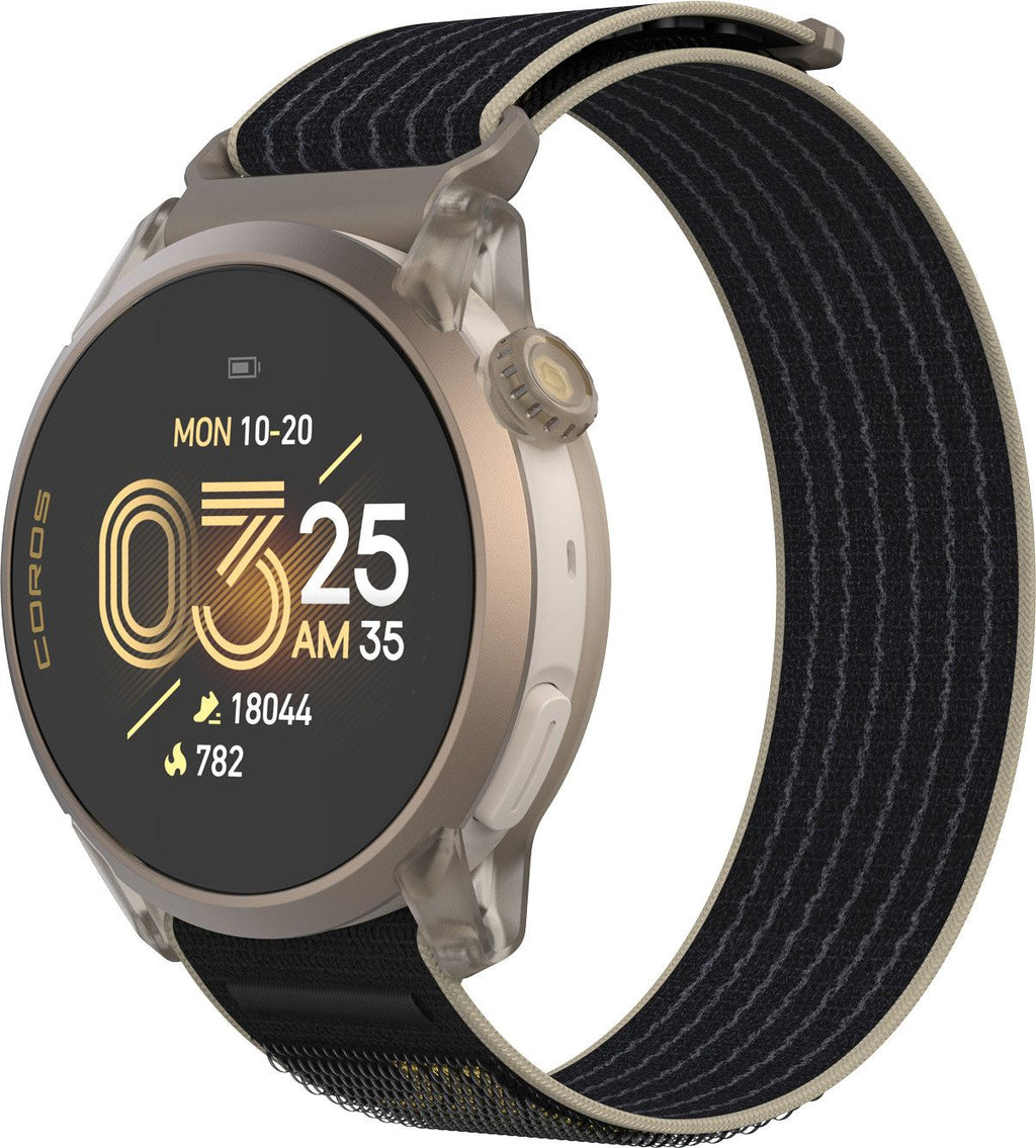 Montre GPS Coros Pace 4 Aluminium Nylon Noir Or Édition Jakob Ingebrigtsen