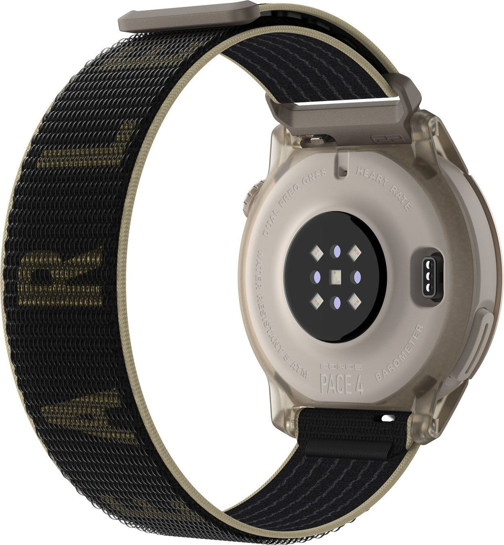 Montre GPS Coros Pace 4 Aluminium Nylon Noir Or Édition Jakob Ingebrigtsen