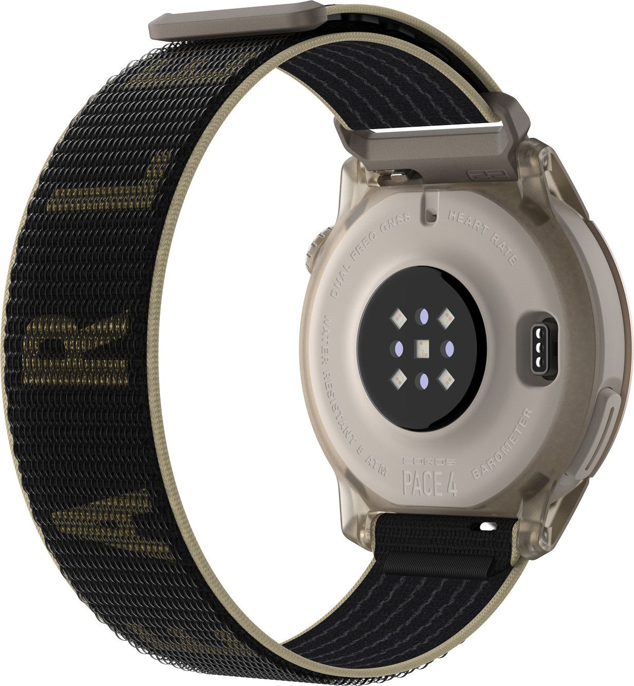 Montre GPS Coros Pace 4 Aluminium Nylon Noir Or Édition Jakob Ingebrigtsen